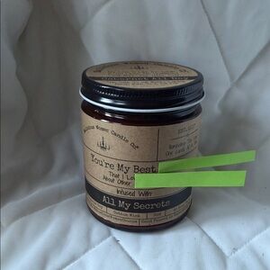 Brown Scented Candle